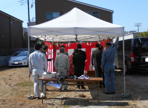 令和エンジニアリング　地鎮祭